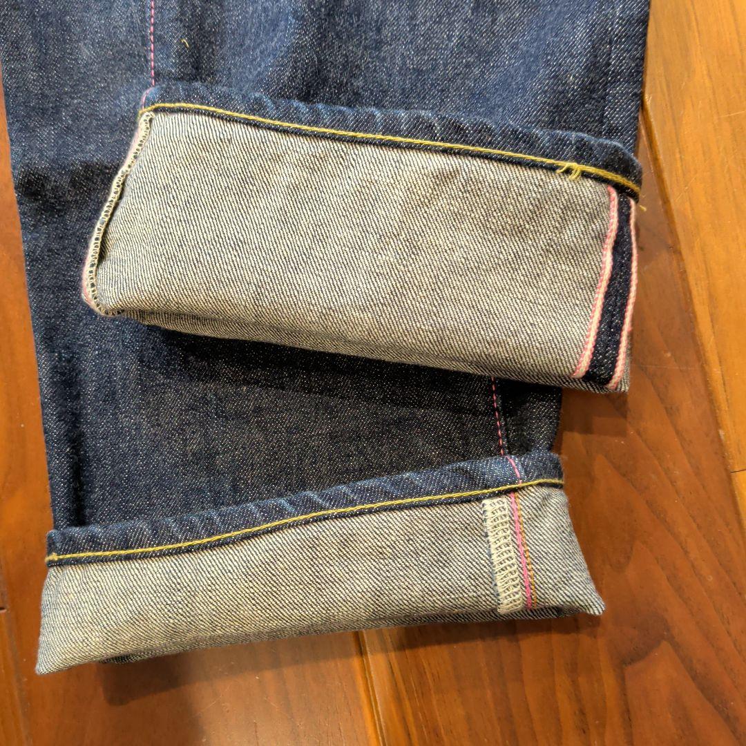 【未使用級】桃太郎ジーンズ　銅丹レーベル　クラッシックストレート　W29