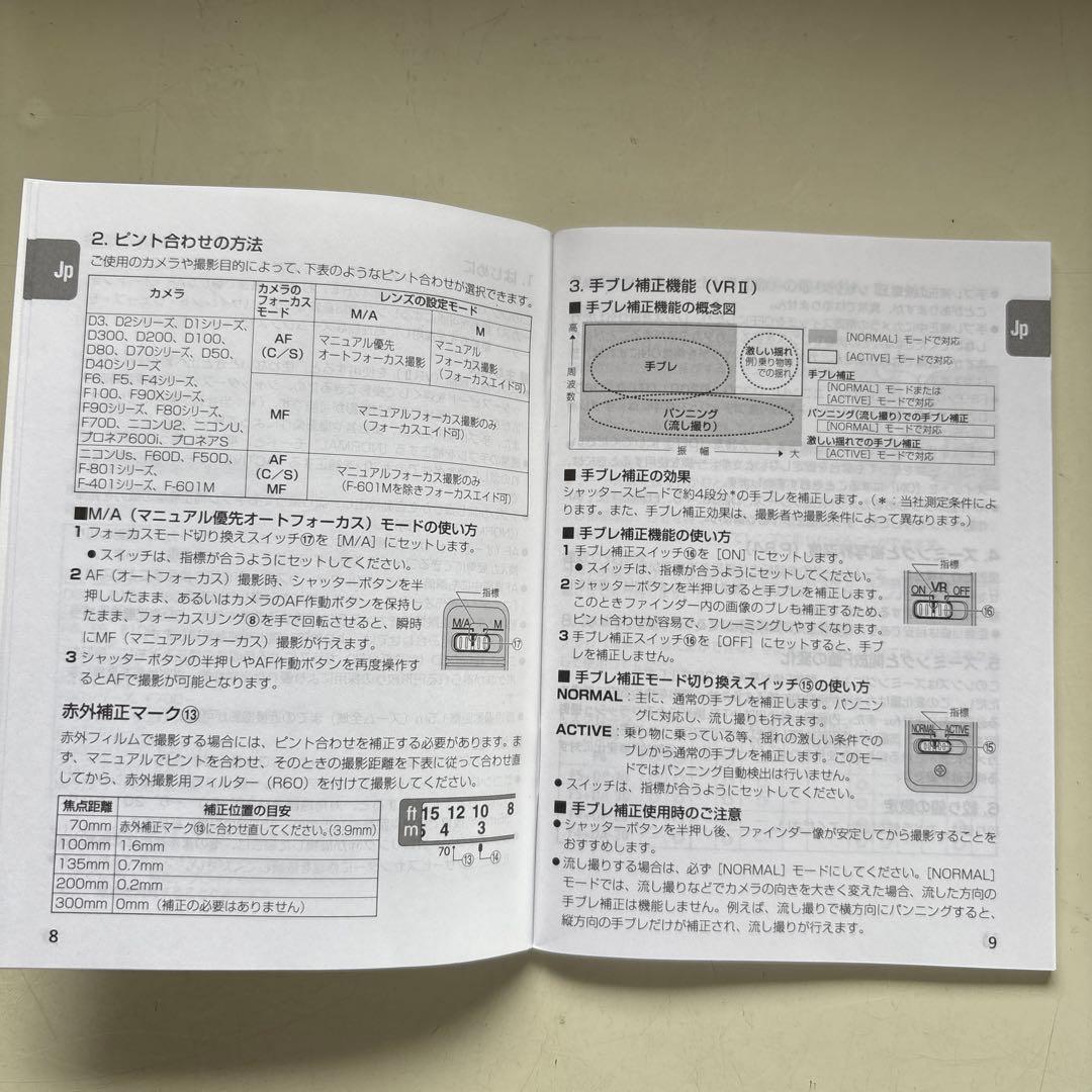 レンズ(ズーム) Nikon AF-S VR Zoom-Nikkor 70-300mm