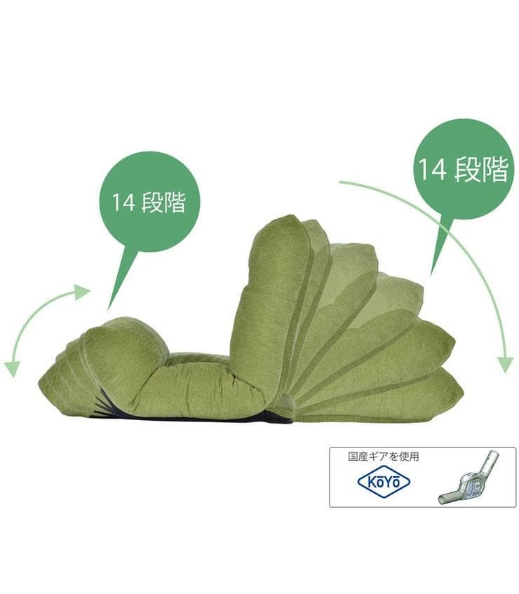 日本製　座椅子 リヨン　クッション　ごろ寝　椅子　チェア　ソファ　グレー