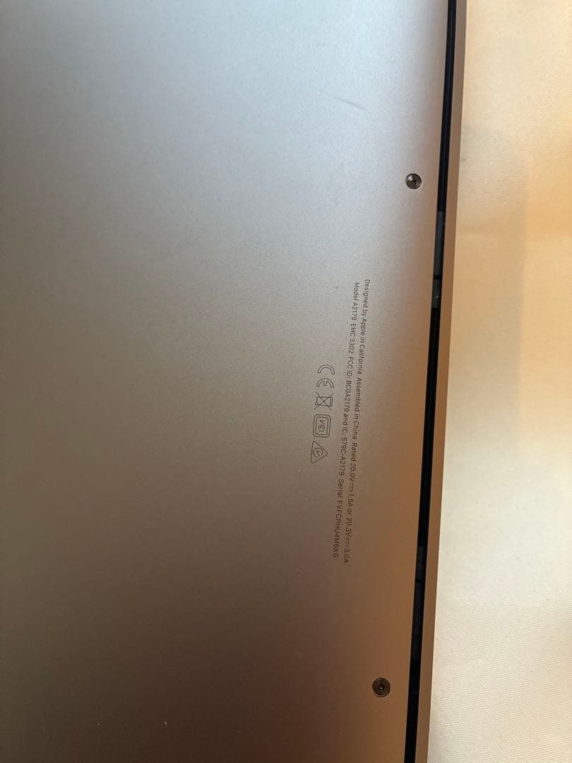 MacBook本体 MacBookAir13 2020 500gb
