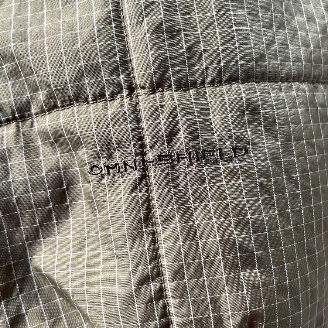 ジャケット・アウター columbia puffer jacket graph check brown