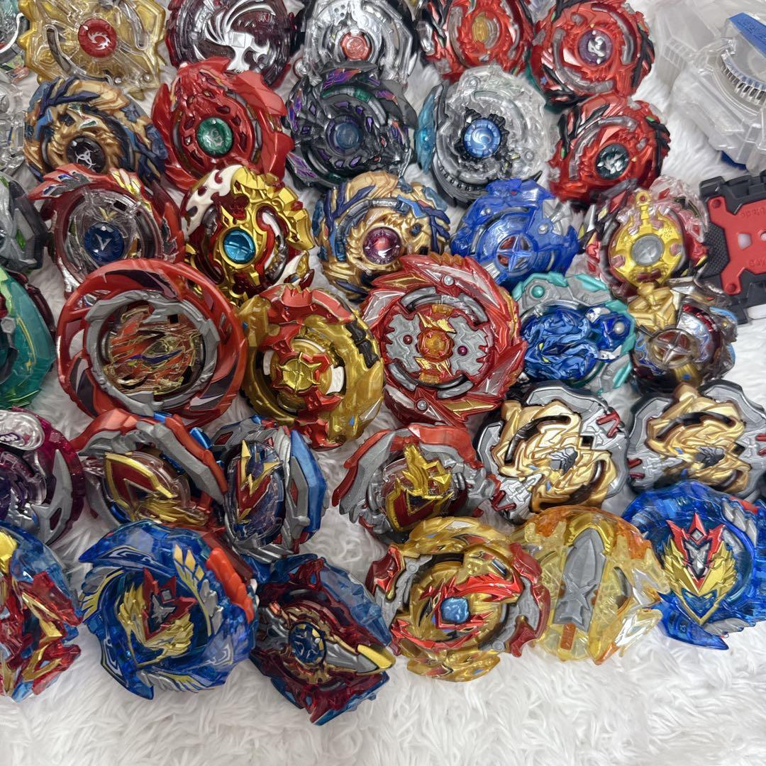 ベイブレードバースト 計135点 引退品 まとめ DB DU 付属パーツ有