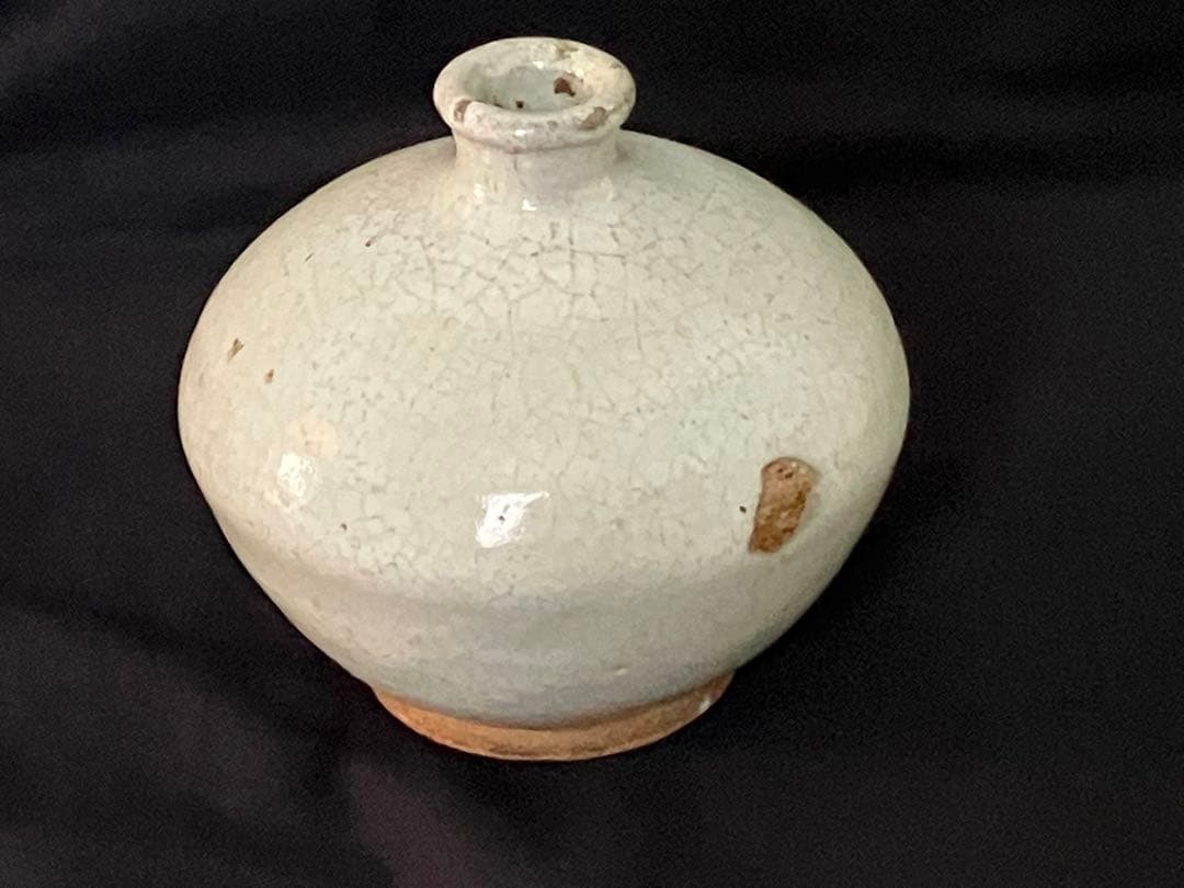 油壺　本郷焼？　骨董　アンティーク　レトロ