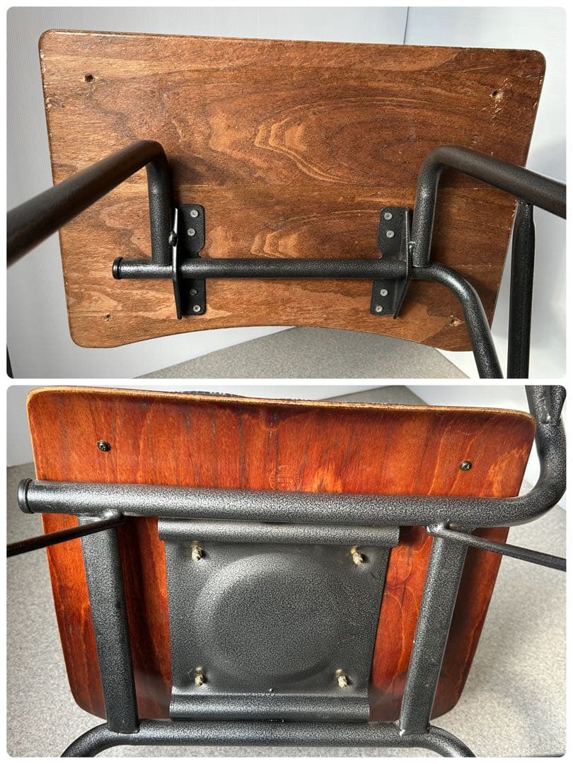 ドイツ　ヴィンテージ　FLOTOTTOフロトット デスク&チェア　学校　机　椅子