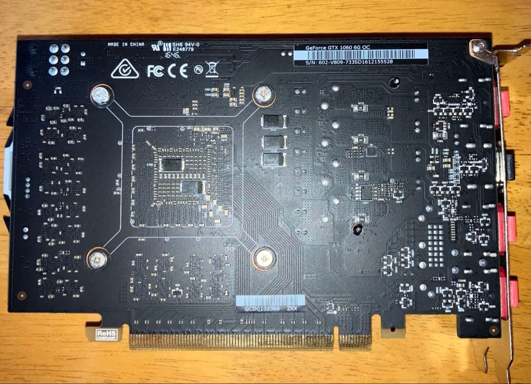 グラフィックボード・グラボ・ビデオカード MSI GeForce GTX 1060 6G OC