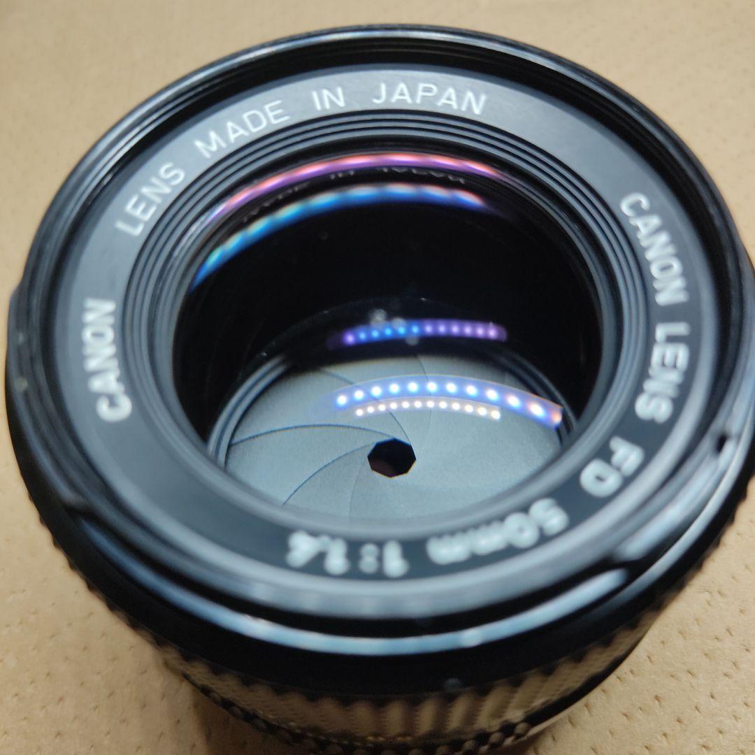 canon new FD NFD 50mm f1.4 単焦点 レンズ