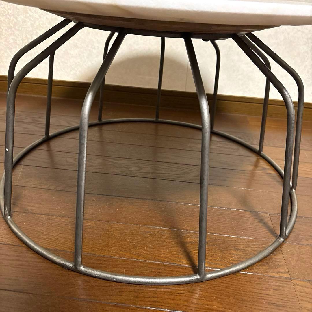 【美品】クラッシュゲート CARA コーヒーテーブル 天然大理石 廃盤