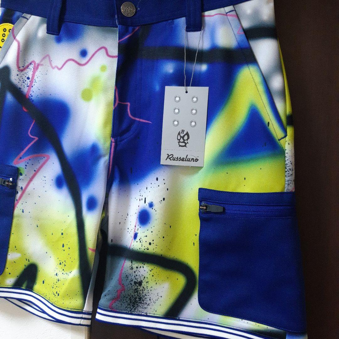 新品　ラッセルノ Russeluno Golf ハーフパンツ　メンズ