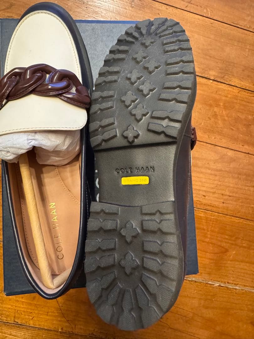 超美品　コールハーン　レザー ローファー サイズ8