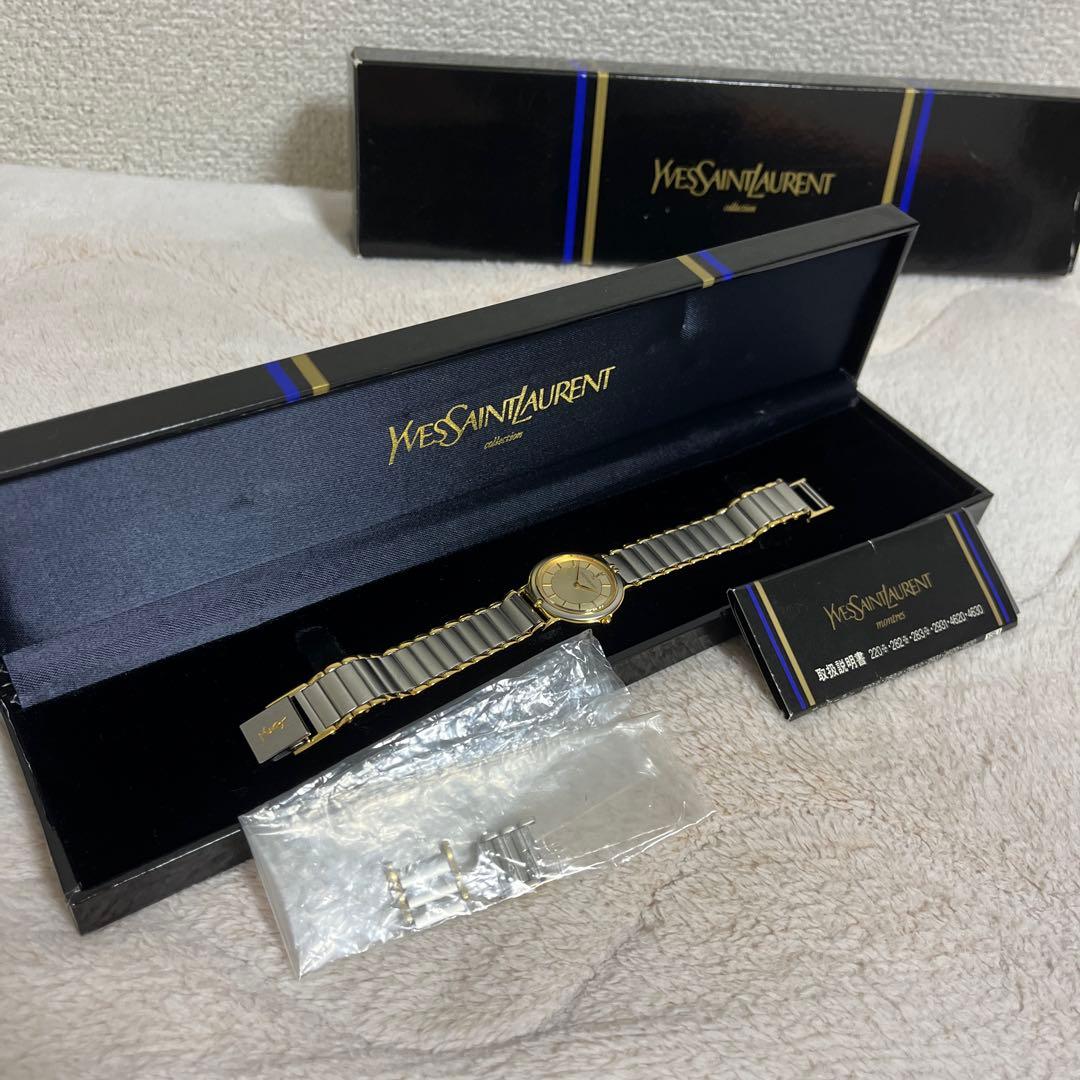 イブサンローラン 腕時計 電池なし