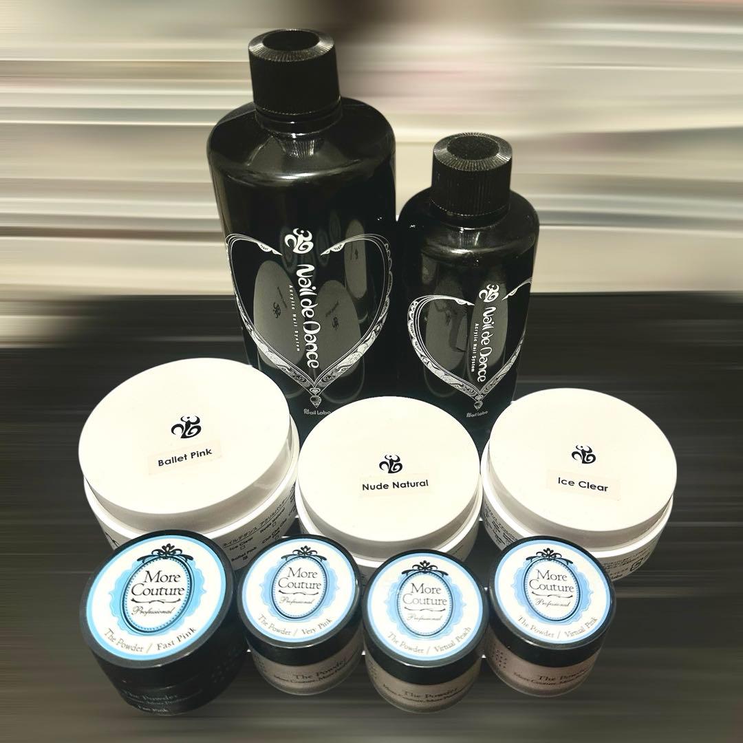 ネイルデダンス モアクチュール アクリル リキッド パウダー セット