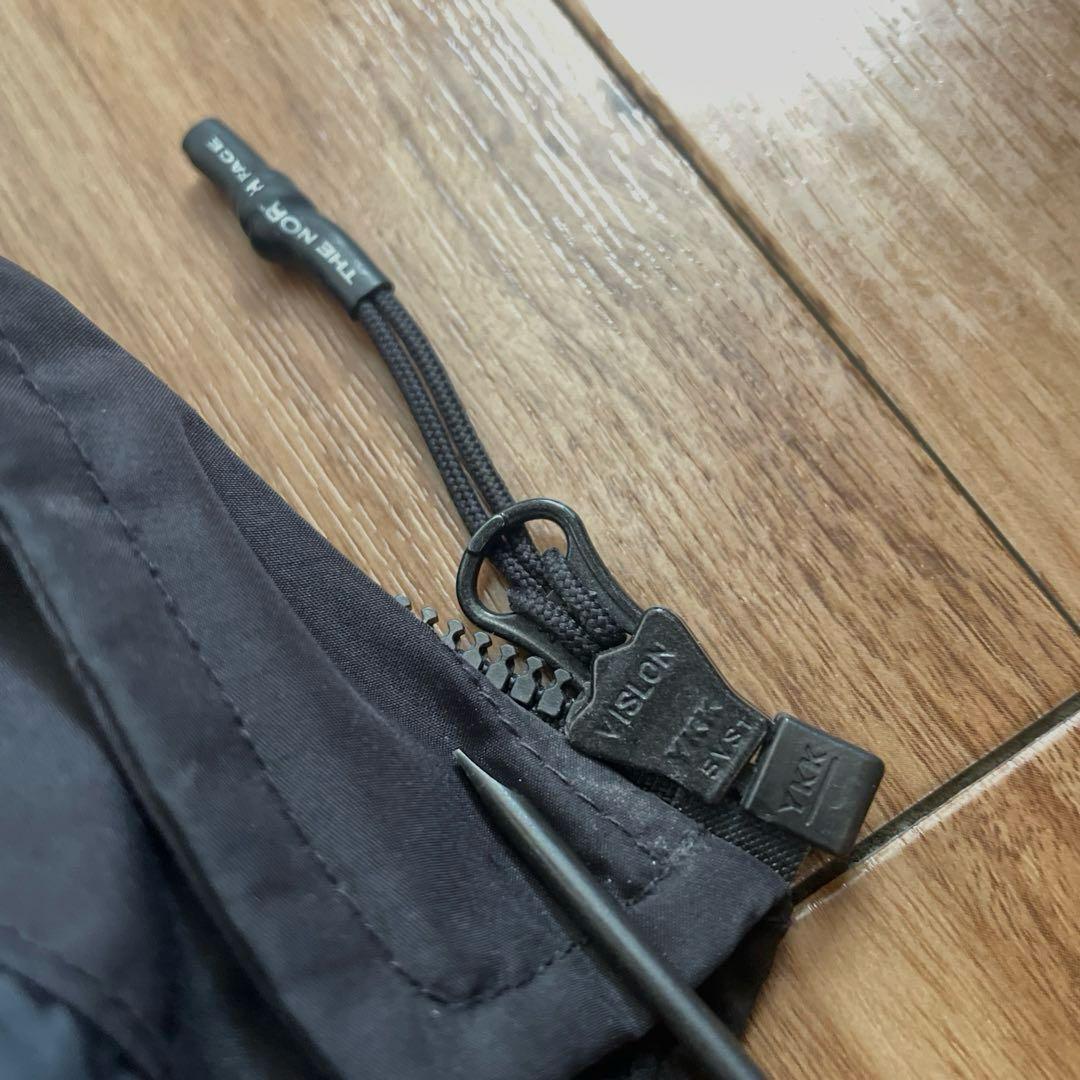 Lノースフェイス黒ブラックボンバーダウンジャケット