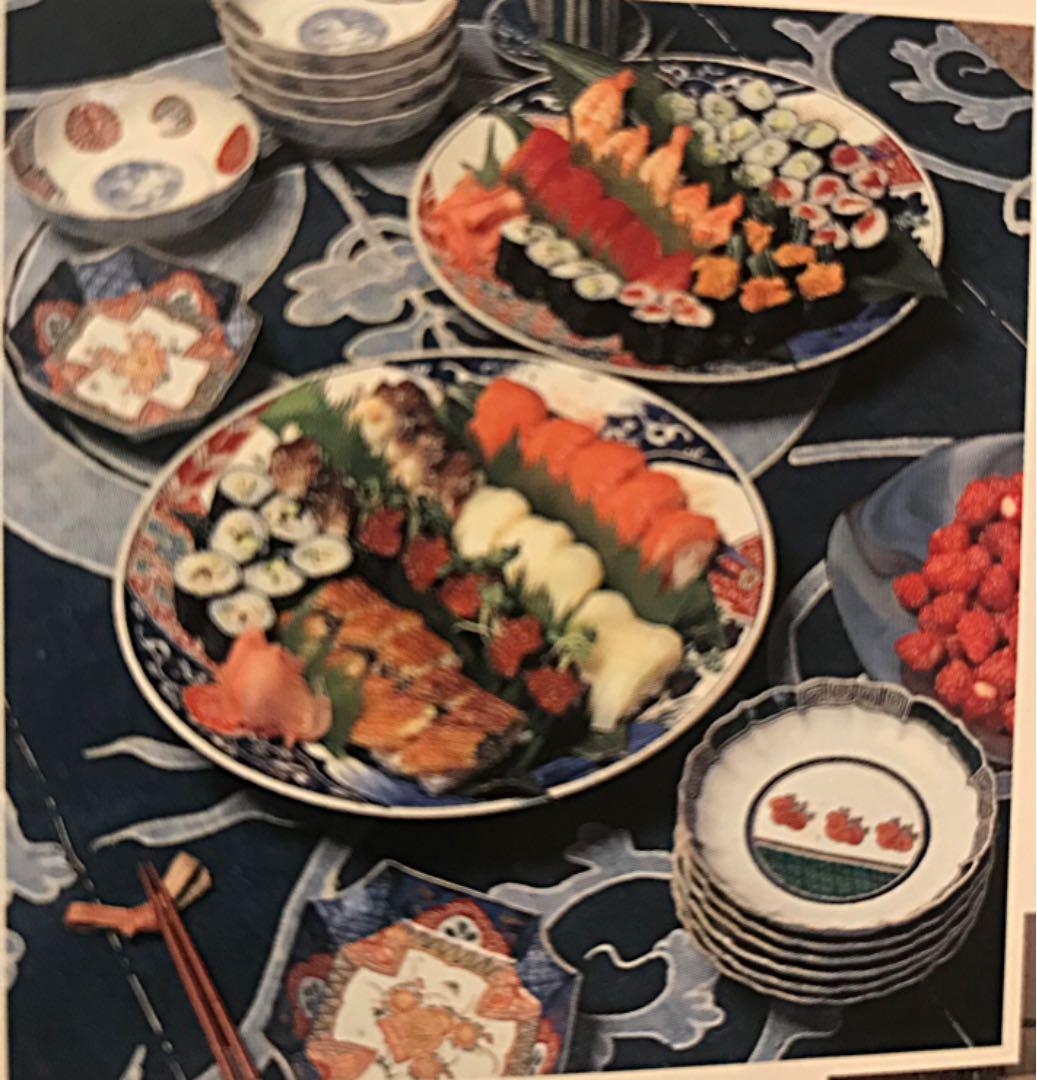 333 古伊万里 染錦手 大皿 鳳凰 紋様 一枚 1尺5寸