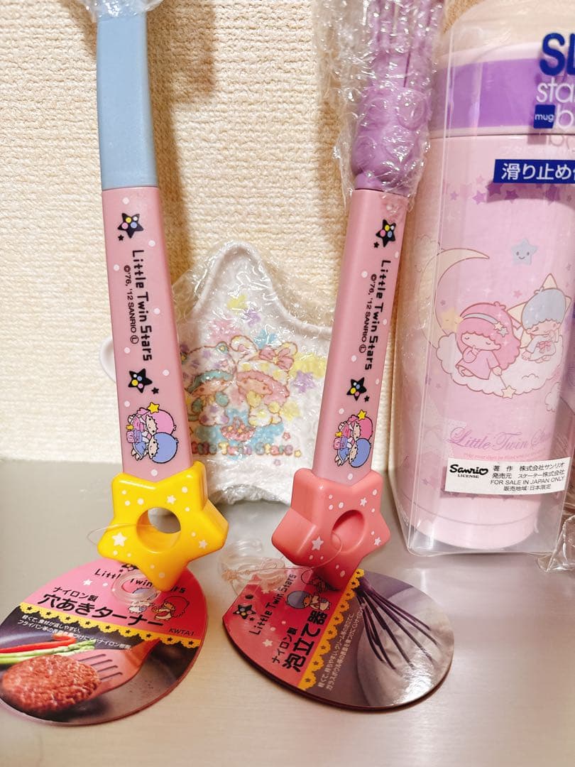 キキララ レトロ セット 泡立て器 フライ返し 弁当箱 人形 スケーター