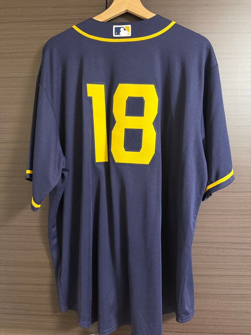 ミルウォーキー ブリュワーズ ユニフォーム NIKE XL US