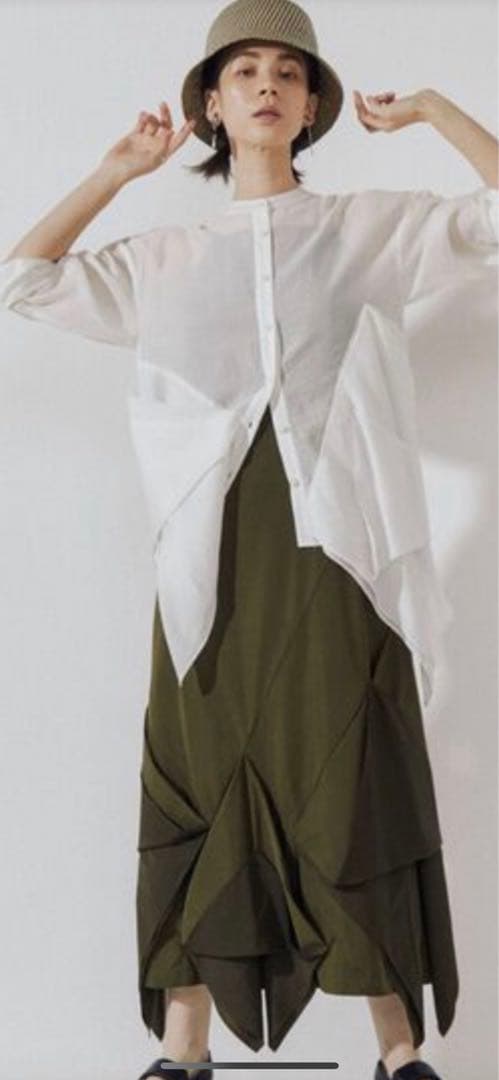 UN3Dオリガミシャツブラウス