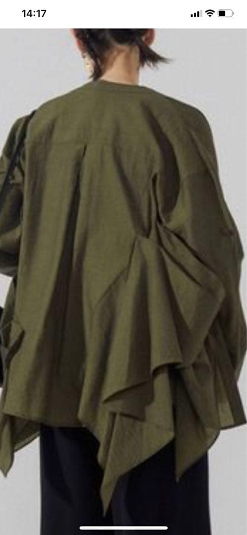 UN3Dオリガミシャツブラウス