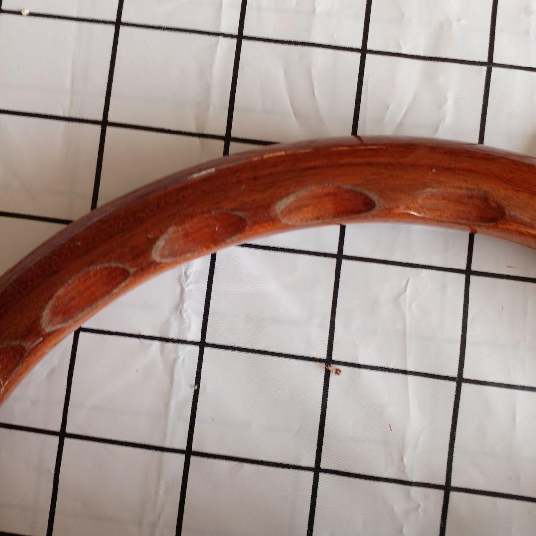 木目調ハンドル　33センチ