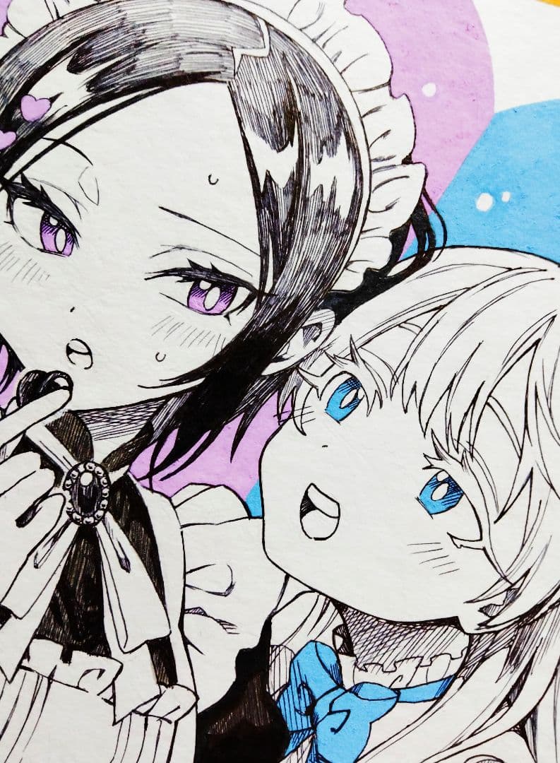 カ*す様 56.オリジナル手描きイラスト