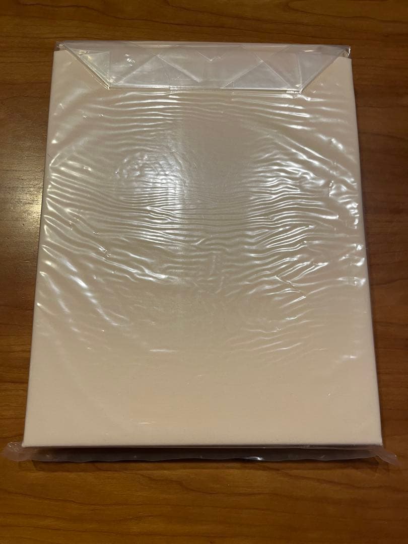 シモンズのアイボリーのボックスシーツ（綿100%）