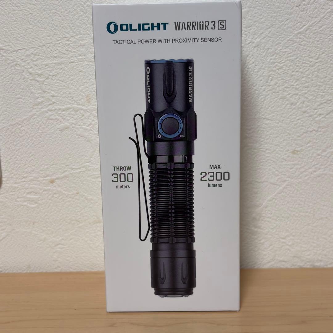 WARRIOR 3S センサー付きタクティカルライト