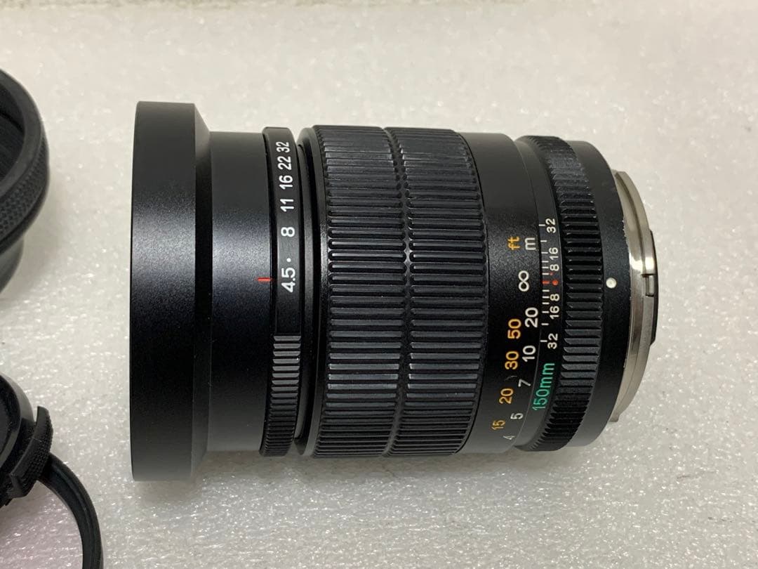 フィルムカメラ Mamiya G 1:4.5 150 L