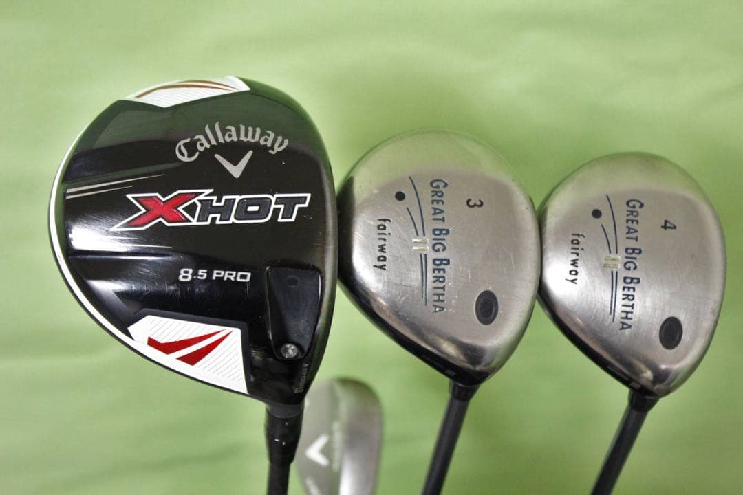 ☆美品キャロウェイX HOT、BIG BERTHA本格派セット　★オマケあり！