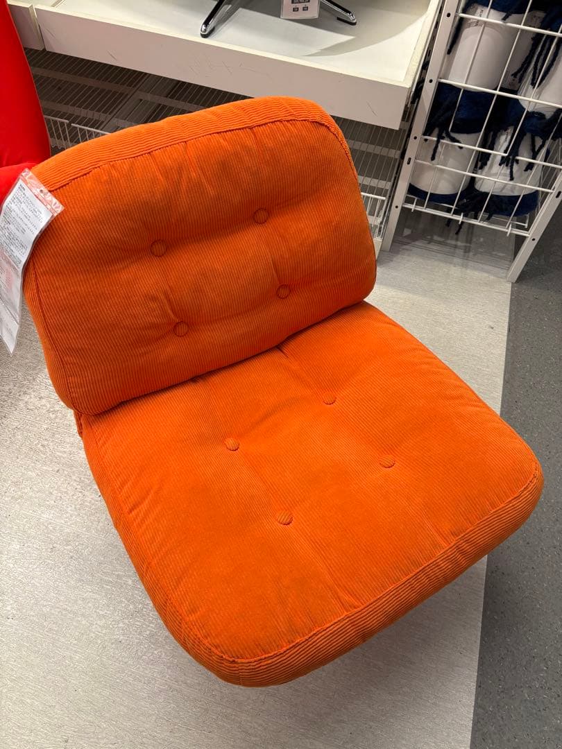 〔新品※※未開封〕回転パーソナルチェア イケア ディヴリンゲ オレンジ 椅子