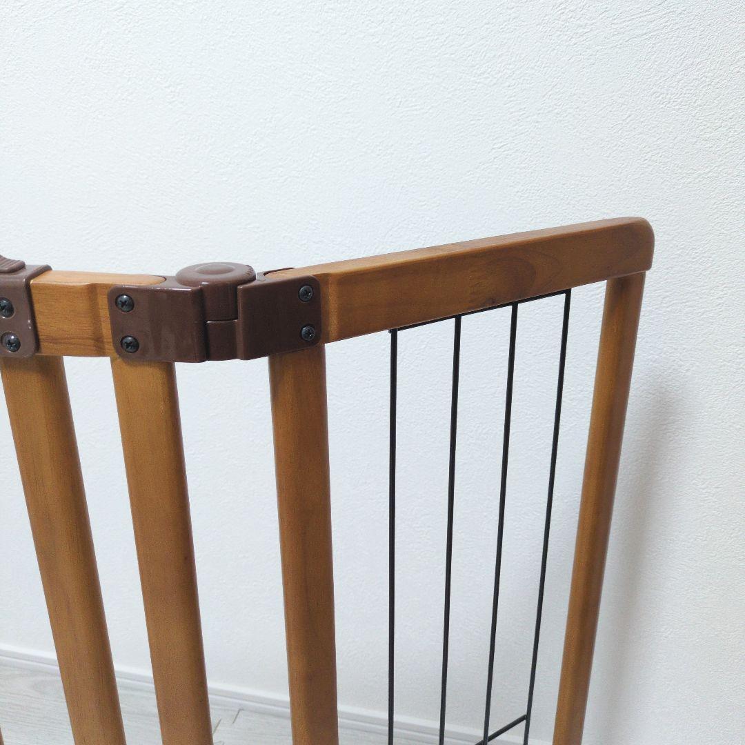 ✨️美品✨️Richell リッチェル ペット用 木製おくだけドア付ゲート S