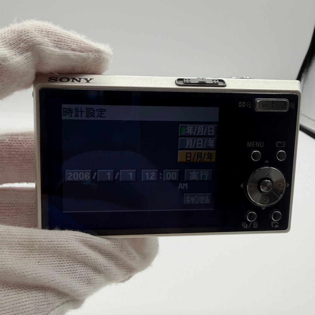 SONY ソニー サイバーショット デジタルカメラDSC-T30 シルバー