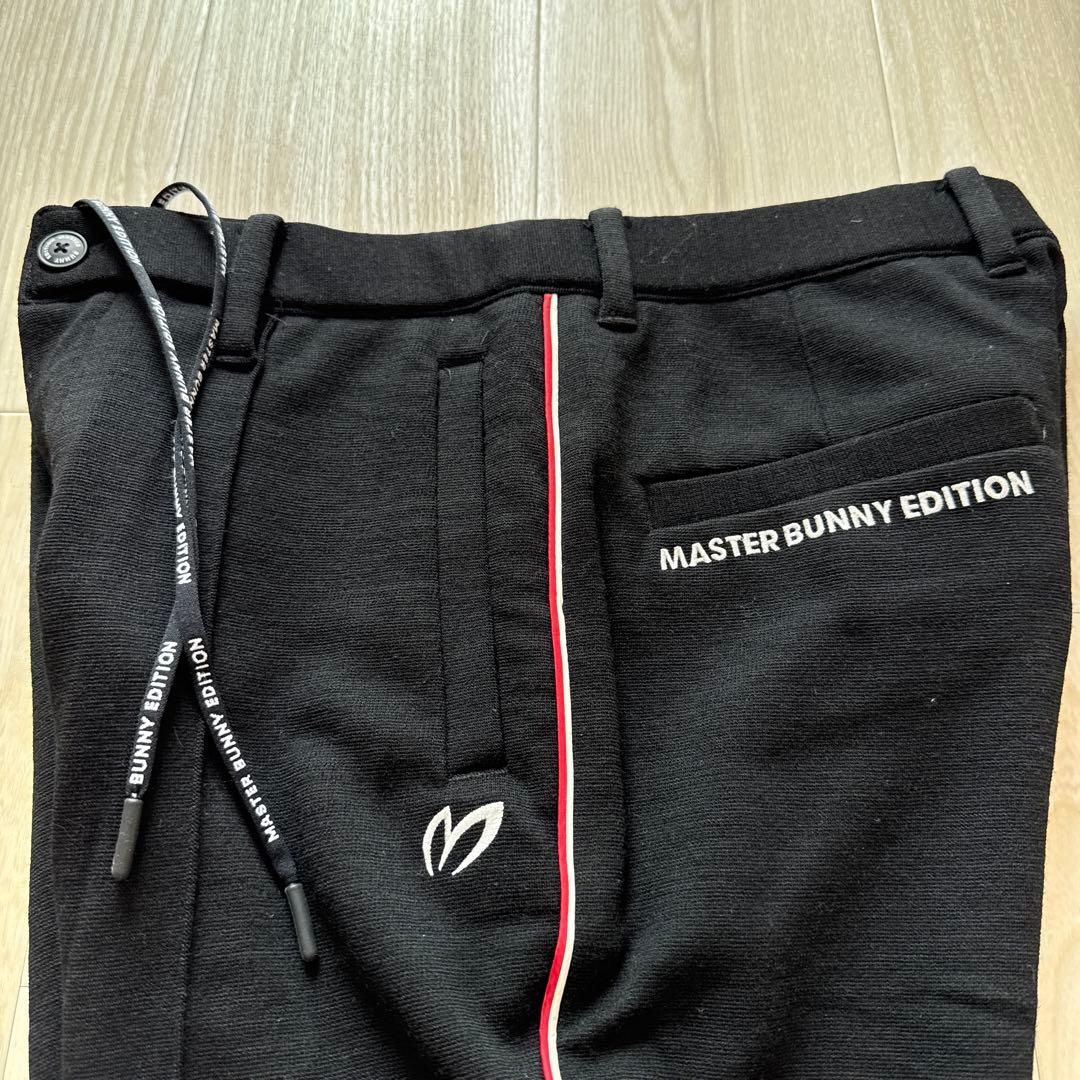 現行モデル　極美品　マスターバニー　パンツ　黒　M〜L相当　ウール100%　4