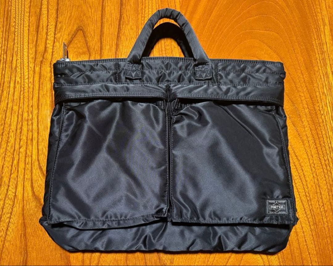 未使用 PORTER ポーター タンカー ブリーフケース バック S ブラック