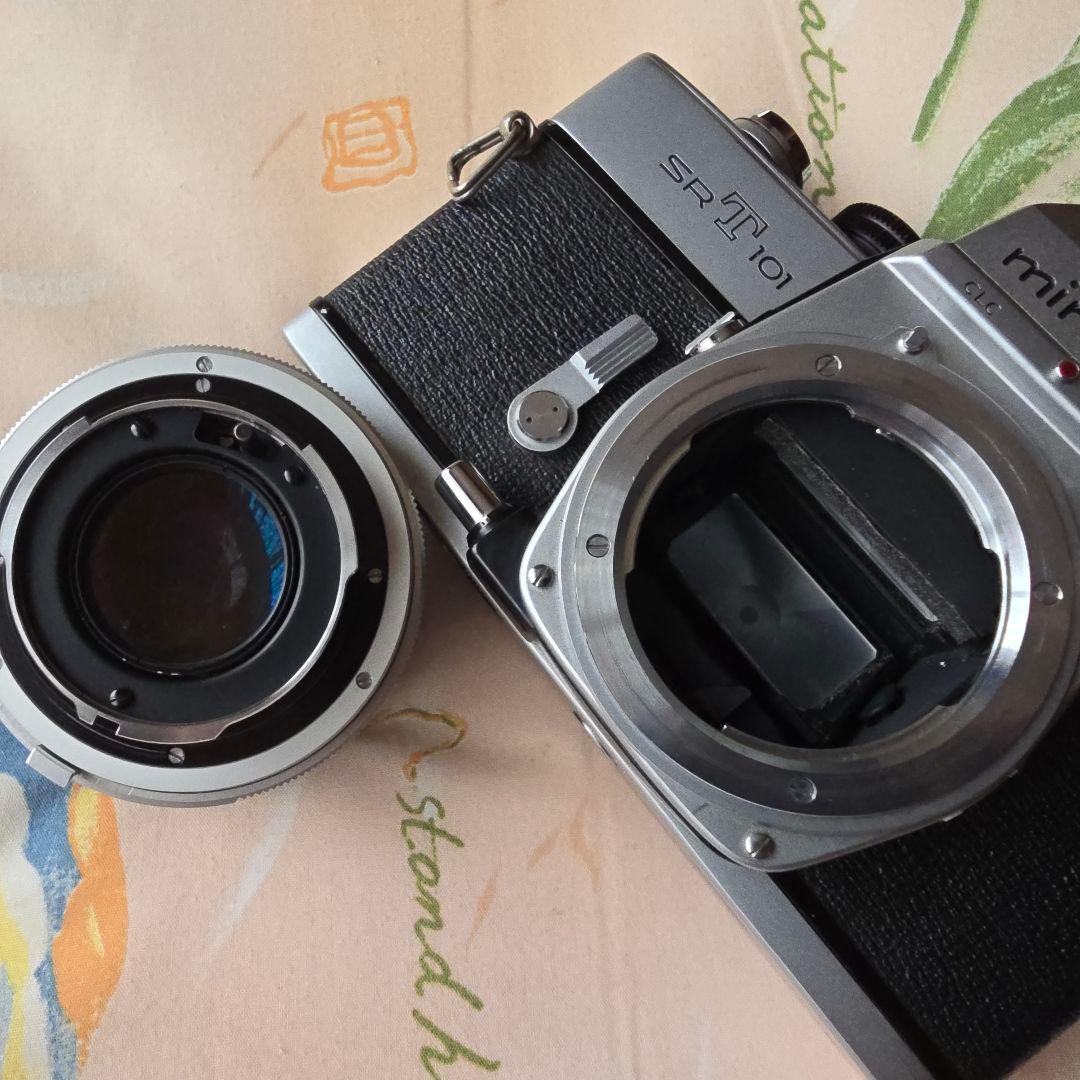 Minolta SR-T 101 55㎜　F1.7 フィルム一眼レフカメラ