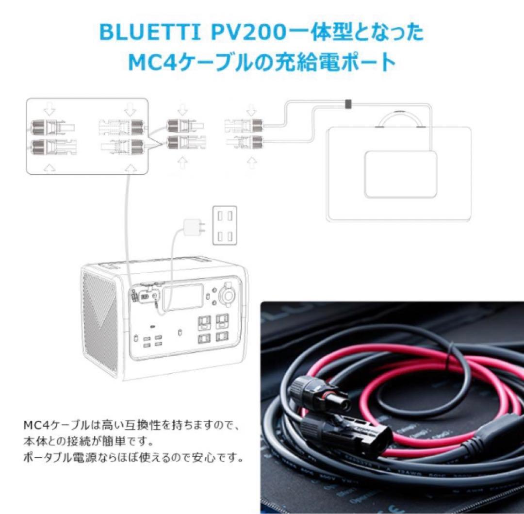BLUETTI PV200 ソーラーパネル 200W ★新品未使用品