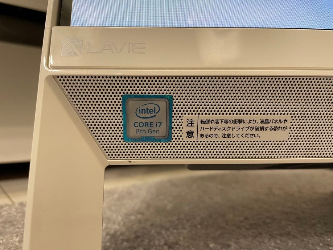 NEC LAVIE 16GB オールインワン　23.8インチ　白　デスクトップ