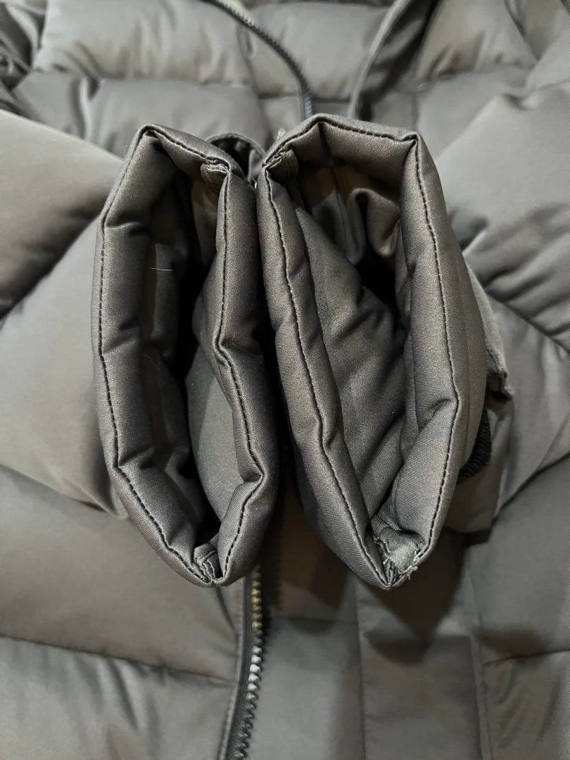 バーバリーブラックレーベル ダウンジャケット L グレー