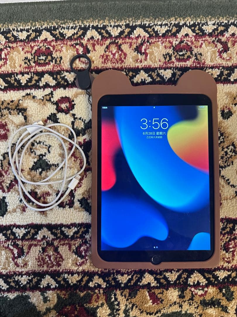 Apple iPad Air2 LINEクマデザインケース付き