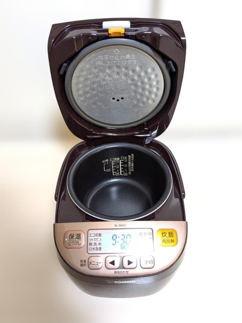 象印マホービン炊飯器 3合 NL-BB05AM-TM
