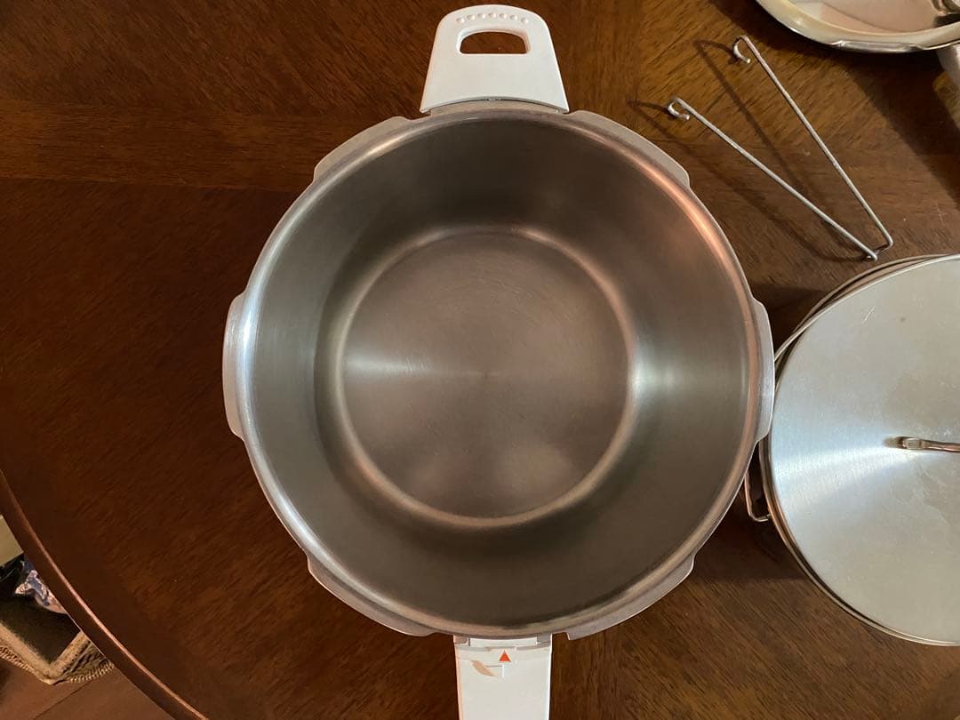 アサヒ軽金属 活力鍋 圧力鍋 ステンレス製 中型セット