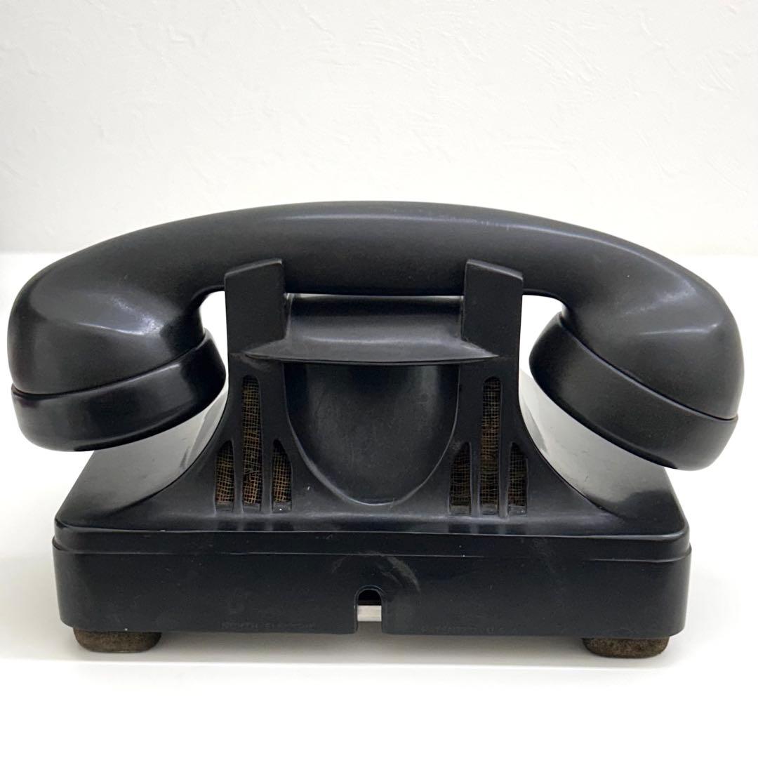 【希少レア】1940年代 アメリカ ケロッグ社製 ヴィンテージ品 黒電話 貴重品