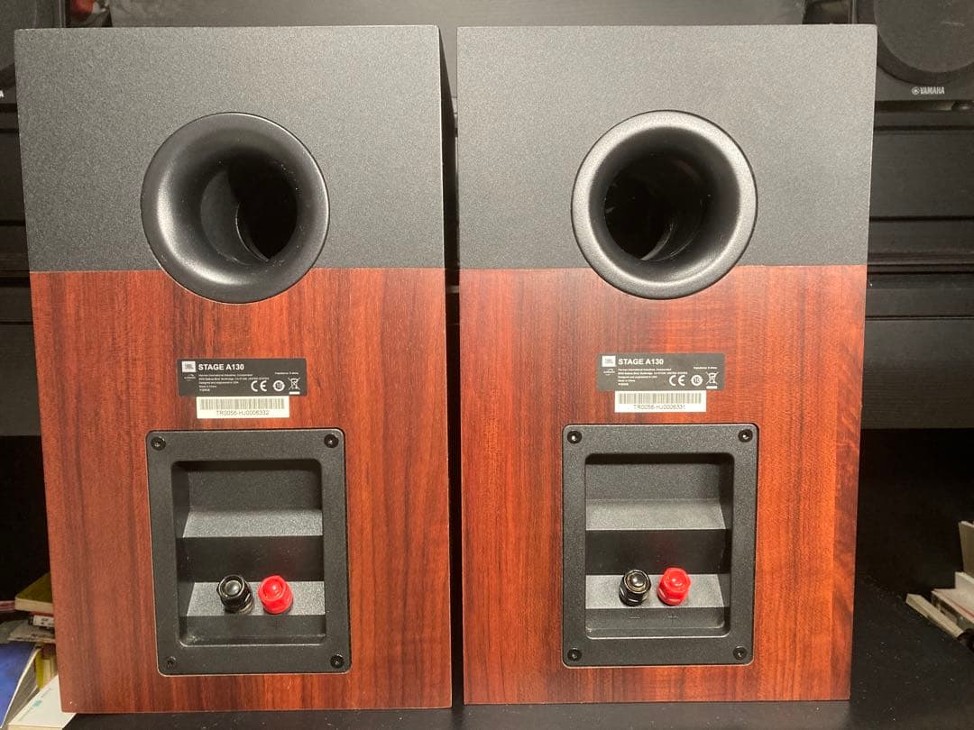 JBL STAGE A130ペア　ウッド/ブラック　ブックシェルフスピーカー