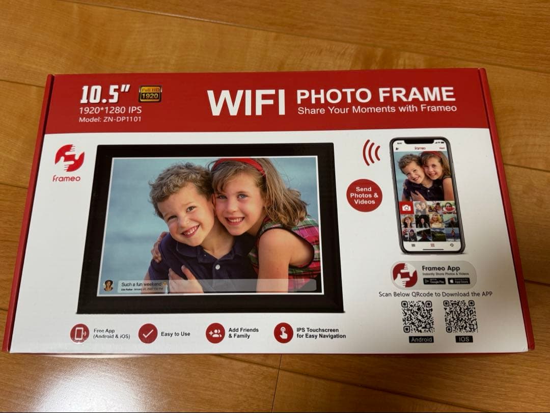 【新品未使用】64GB デジタルフォトフレーム WiFi 11インチ