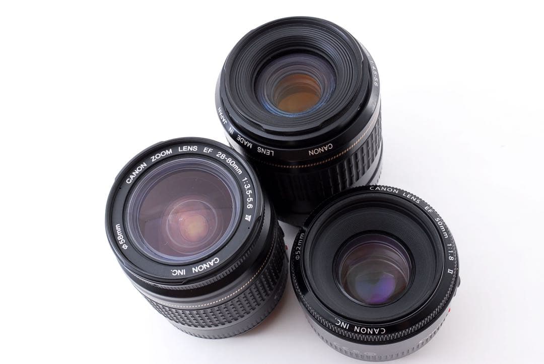 Canon EOS 9000D 標準&望遠&単焦点トリプルレンズセット