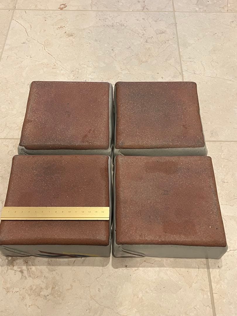 鯉のぼりデザイン陶器深皿4枚セット