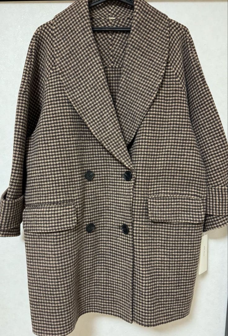 【新品タグ付き】Mila owen 接結ハーフ丈Aラインコート