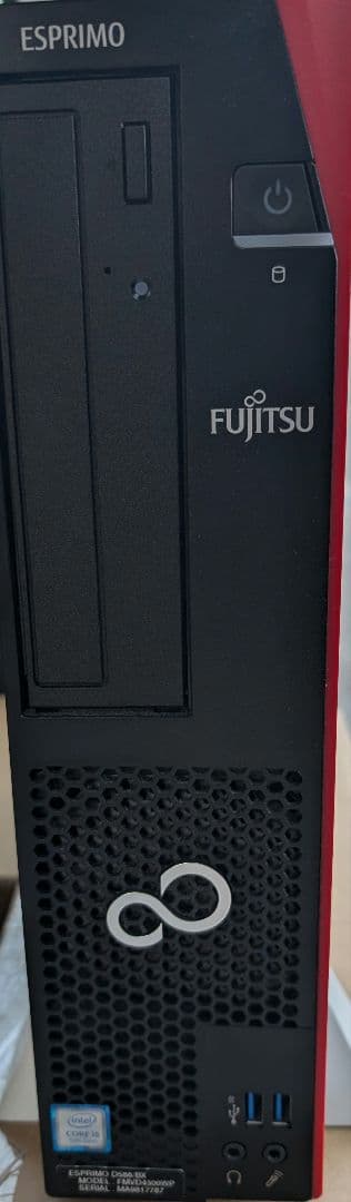 【年末特別価格】　Fujitsu デスクトップパソコン　中古動作確認済