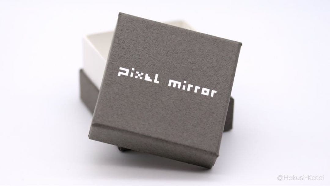 ピクセルミラー A品 天然水晶 ネックレス 依田貴石 ペンダントトップ