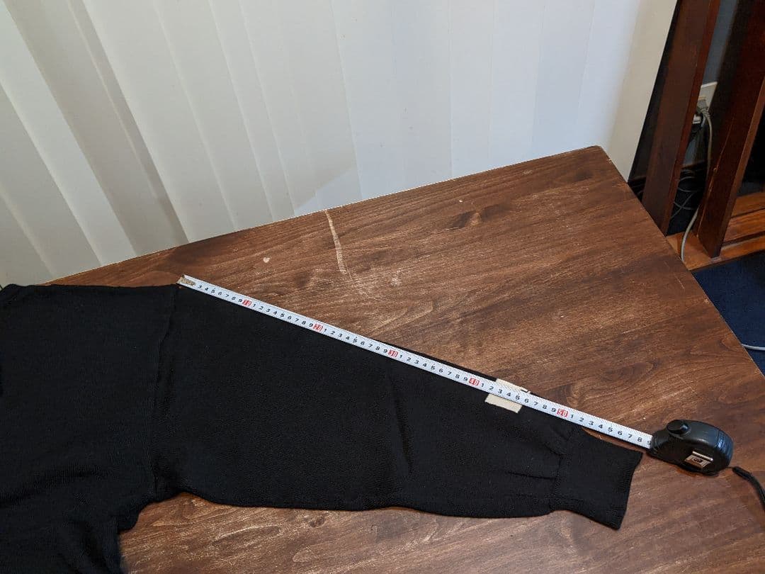 マンシングウェア　プルオーバー　ウール　ニット　ゴルフ　セーター　黒　トレーナー