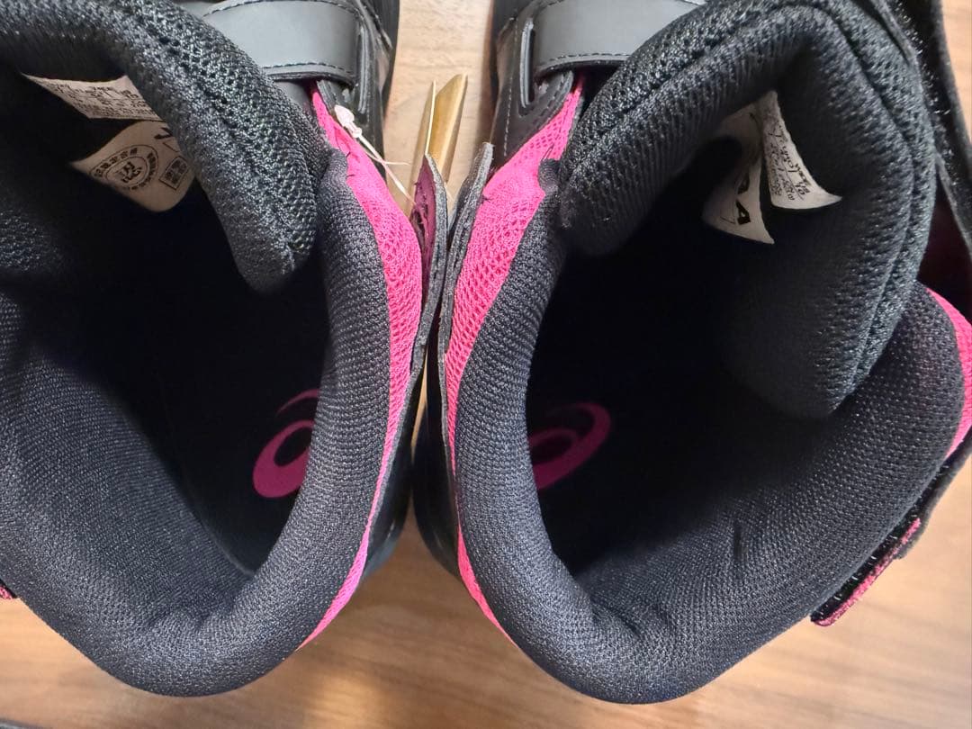 アシックス 安全靴 ウィンジョブ CP120 ブラック/ホワイト 27.5