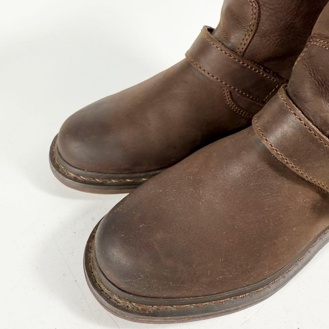 【美品】Dr.Martens ドクターマーチン　エンジニアブーツ 革靴　茶